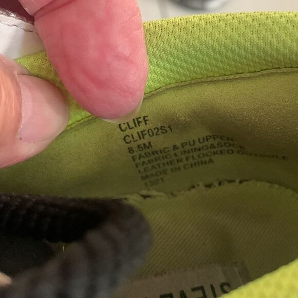 Steve Madden Cliff Neon Green Sneakers - Picture 8 of 10